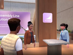 Microsoft Teams Immersive Events umożliwia spotkania VR z awatarami 3D nieobecnymi w dolnej części ciała. (Źródło obrazu: Microsoft)