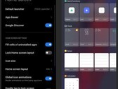 Poco Launcher 4.0 Ustawienia i selektor widżetów (źródło: Xiaomiui)