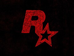 Widoczne jest linorytowe logo Rockstar Games