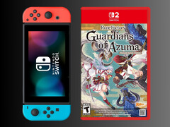 Rune Factory Guardians of Azuma Switch 2 Edition obok konsoli Switch (źródło obrazu: Best Buy z edycją)