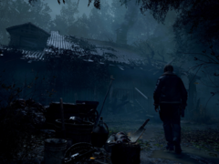 Zrzut ekranu z sekwencji wprowadzającej do gry Resident Evil 4 Remake (źródło obrazu: SteamDB)