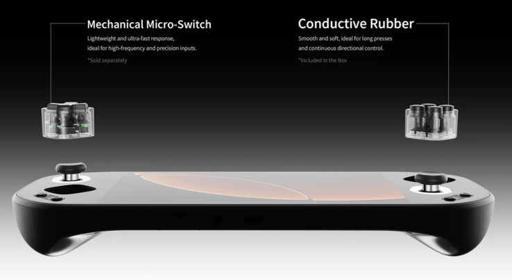 Pocket Max obsługuje wymienne przyciski, podobnie jak Ayaneo 3.