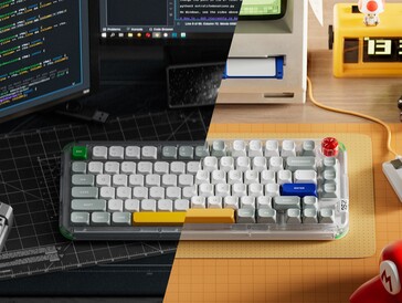 Bezprzewodowa klawiatura mechaniczna o hybrydowym profilu Nuphy kick75. (Źródło obrazu: NuPhy - edytowane)