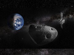 Artystyczne przedstawienie misji Ramses (źródło zdjęcia: ESA-Science Office; edytowane)