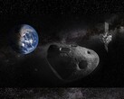 Artystyczne przedstawienie misji Ramses (źródło zdjęcia: ESA-Science Office; edytowane)