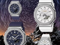 Nowe zegarki Full Metal G-SHOCK firmy Casio mienią się jak rozgwieżdżone nocne niebo. (Źródło zdjęcia: Casio / Geesgshock na Instagramie)