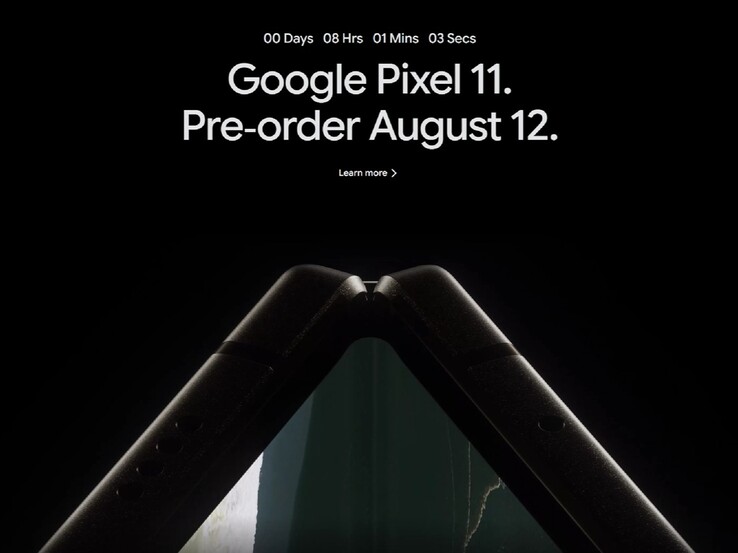 Zgodnie z informacjami podanymi przez Google Store, przedsprzedaż urządzeń z rodziny Pixel 11 rozpocznie się 12 sierpnia o godz. 10:00 czasu wschodnioamerykańskiego (ET), a nie o godz. 18:00 czasu wschodnioamerykańskiego (ET).