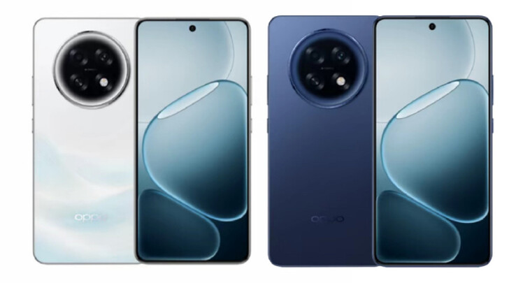 A6 Max jest dostępny w kolorach Streamer White lub Rock Mist Blue. (Źródło zdjęcia: Oppo)
