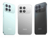 Xiaomi Poco F8 Pro w trzech premierowych kolorach. (Źródło zdjęcia: Xiaomi via Sudhanshu Ambhore - edytowane)