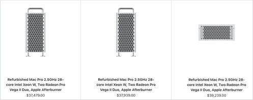 Odnowione modele Mac Pro z 1,5 TB RAM. (Źródło obrazu: Apple)