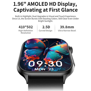 Na pokładzie znajduje się wyświetlacz AMOLED