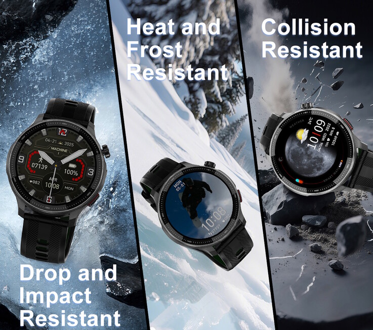 Ten smartwatch w stylu Garmina ma być dość wytrzymały (źródło obrazu: DTNO.1)