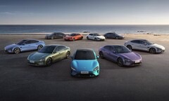 Kolekcja elektrycznych sedanów Xiaomi SU7 (źródło zdjęcia: Xiaomi)