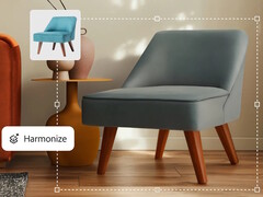Adobe Photoshop zyskuje funkcje sztucznej inteligencji, takie jak Harmonize, która automatycznie dopasowuje wygląd wstawionych obiektów do istniejącego obrazu. (Źródło obrazu: Adobe)