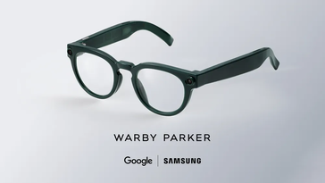 Obraz promocyjny Google przedstawia wariant ramek Warby Parker