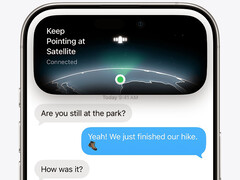 Apple usługi satelitarne iPhone.