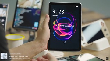 Ayaneo Gaming Pad będzie wyposażony w panel LCD o proporcjach 3:2 i częstotliwości odświeżania 120 Hz. (Źródło obrazu: Ayaneo)