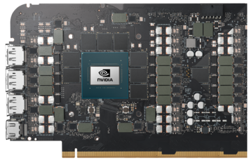 RTX 4080 AD103 reference PCB. (Źródło obrazu: Nvidia)