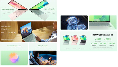 Główne zalety MateBook 14 HarmonyOS (tłumaczenie maszynowe)