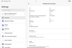 Oprogramowanie Xiaomi Pad 8