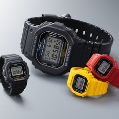 G-Shock Nano w porównaniu do zwykłego DW-5600 (źródło zdjęcia: Casio)