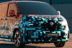 VW planuje wprowadzić na rynek Transportera T7 nowej generacji jako elektrycznego pickupa obok wersji PHEV i diesla. (Źródło zdjęcia: Volkswagen Niemcy)