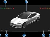 Kontrolki ostrzegawcze (zdjęcie: Tesla)