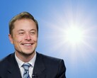 Elon Musk najwyraźniej chce walczyć ze zmianami klimatu, przyciemniając słońce za pomocą floty satelitów AI. (Źródło zdjęcia: jplenio/Pixabay; Tumisu/Pixabay) 