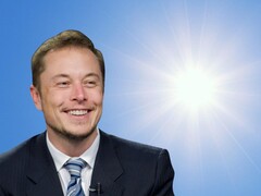 Elon Musk najwyraźniej chce walczyć ze zmianami klimatu, przyciemniając słońce za pomocą floty satelitów AI. (Źródło zdjęcia: jplenio/Pixabay; Tumisu/Pixabay)