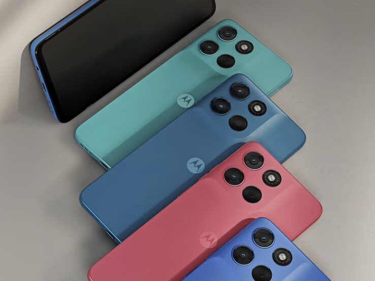 Moto G57 Power w czterech premierowych kolorach. (Źródło zdjęcia: Motorola)
