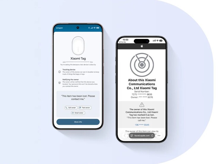 Xiaomi Tag ma tryb utracony