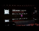 AMD zaprezentowało na targach CES 2023 trzy nowe procesory z 3D V-cache (image via AMD)