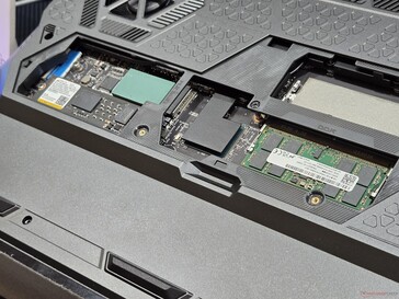 Bezpośredni dostęp do gniazd pamięci RAM i dysków SSD