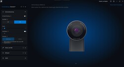 Dell Peripheral Manager - sterowanie kamerą