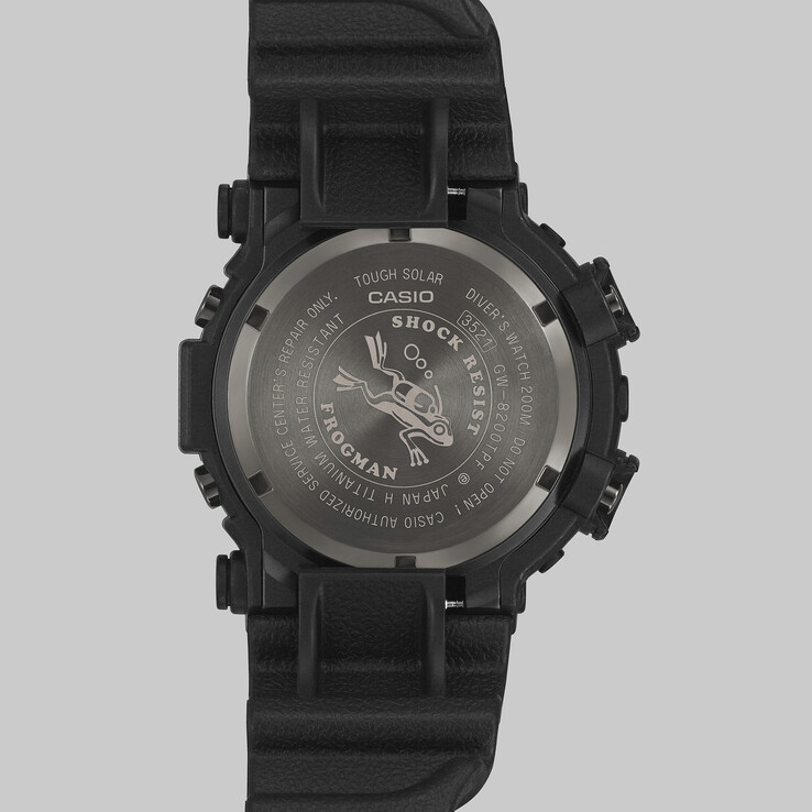 Zegarek Casio G-Shock Frogman GW-8200TPF-1. (Źródło zdjęcia: Casio)