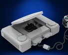 Zrzut ekranu przedstawiający konsolę Sony PlayStation 1 z kontrolerem z serwisu Lego Ideas