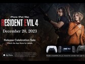 Wysoko oceniony tytuł AAA jest już dostępny w App Store (Źródło obrazu: Resident Evil via YouTube)