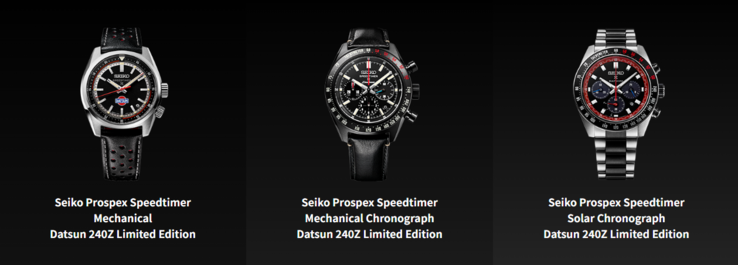 Zegarki Seiko Prospex Speedtimer Datsun 240X Limited Edition. (Źródło zdjęcia: Seiko)