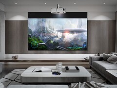 Projektor Optoma GT2160HDR może rzucać obrazy w różnych proporcjach, w tym 32:9 super-ultra-wide. (Źródło obrazu: Optoma)