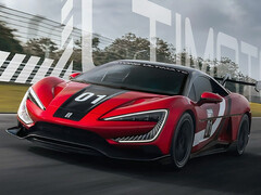 BYD Yangwang U9 Track Edition, który ustanowił nowy rekord prędkości pojazdu elektrycznego. (Źródło zdjęcia: BYD)