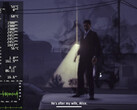 DroidDeck 0.3.0 uruchamia grę Alan Wake's American Nightmare z widoczną nakładką wydajności Steam.