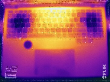 Test naprężeń w temperaturach powierzchniowych (góra)