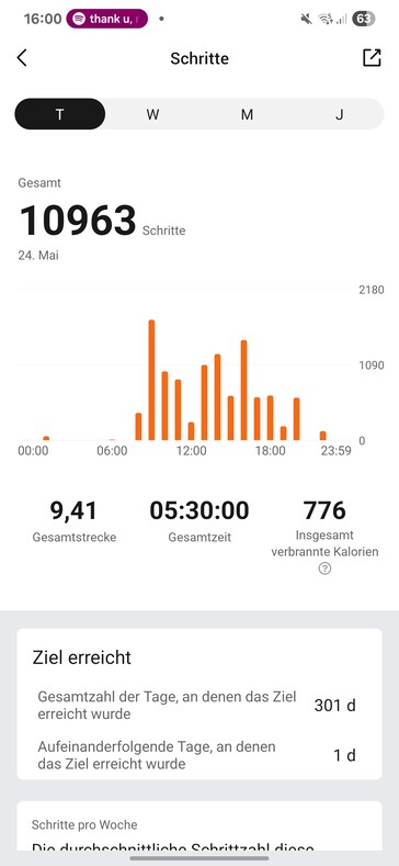 Amazfit Active 2: Aktywność