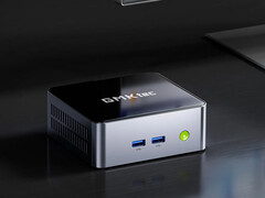 Cena NucBox M3 Pro zaczyna się od 329,99 dolarów. Na zdjęciu: zdjęcie promocyjne przedstawiające przód mini PC.