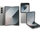Samsung Galaxy Z Fold6 (po lewej) i Z Flip6 (po prawej). (Źródło obrazu: Amazon)