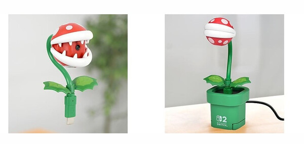 Kamerę Hori Nintendo Switch 2 można odłączyć od podstawy rury. (Źródło zdjęcia: Hori/Mediamarkt)