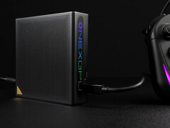 W Cyberpunk 2077, USB4 v2 miał około 25% przewagi nad swoim poprzednikiem. Na zdjęciu: OneXGPU Lite eGPU. (Źródło zdjęcia: ETA Prime)