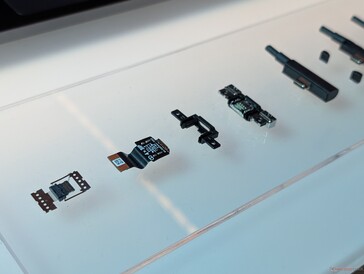 Widok rozstrzelony konstrukcji magnetycznego kabla USB-C zgłoszonej do opatentowania