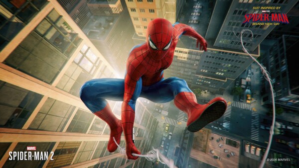 Kostium Spider-Mana z serii „Fresh Start” dla Petera Parkera w filmie „Spider-Man 2”.