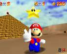 Zrzut ekranu z portu Super Mario 64 na Dreamcast (źródło obrazu: Video Game Esoterica)